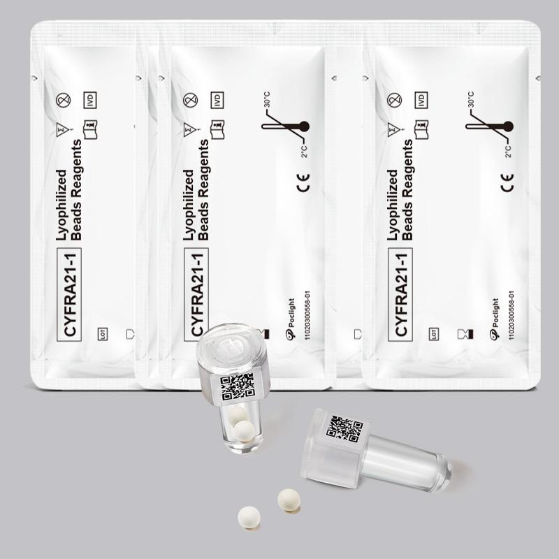 【علامة الورم】مجموعة اختبار Cytokeratin19 Fragment21-1 (CYFRA21-1) (المقايسة المناعية الكيميائية الضوئية المتجانسة)