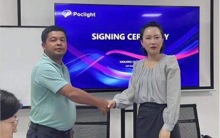تهانينا لشركة Poclight Biotech وشريك ميانمار للتوقيع!